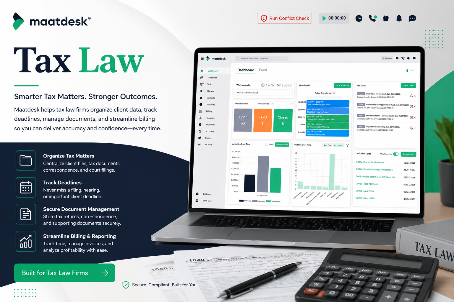 Tax Law Banner Desktop